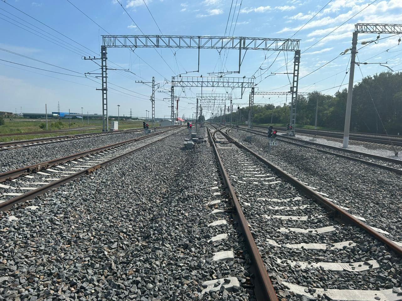 Фото Железнодорожники обновили станцию Чик на участке Транссиба в Новосибирской области 3